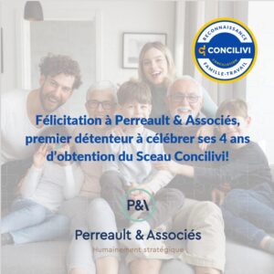 P&A célèbre ses 4 ans du sceau Concilivi