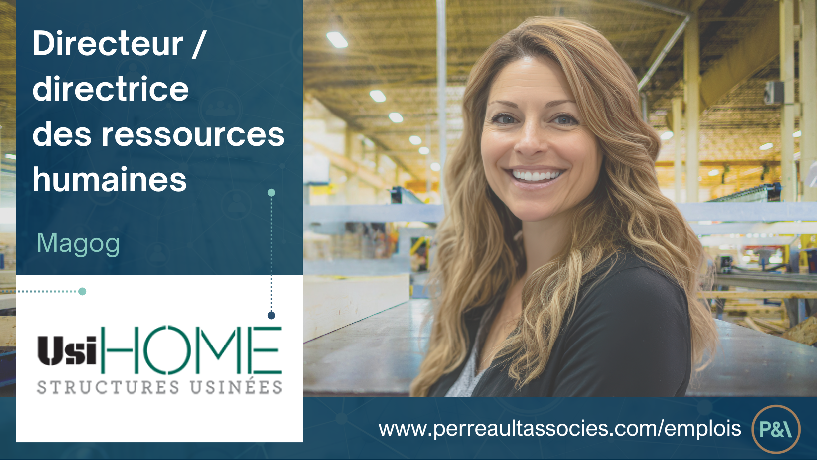 Directeur(-trice) ressources humaines usihome magog